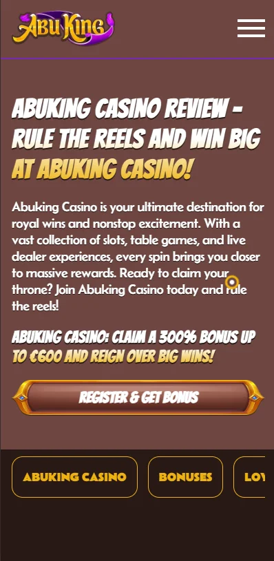 Abuking Casino App